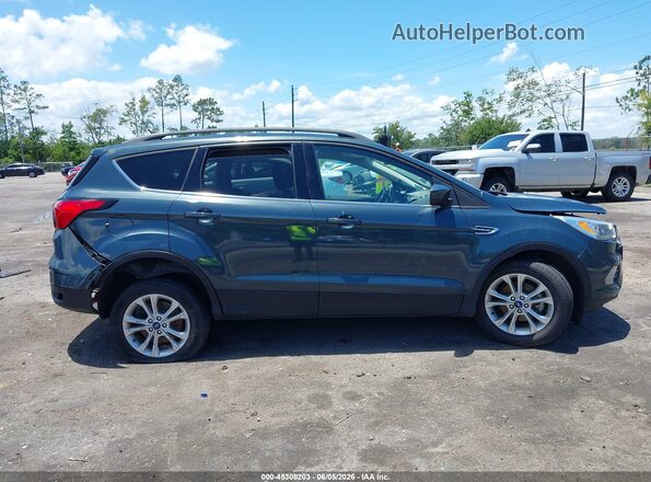 1FMCU0HD5KUB32607 2019 FORD ESCAPE Синий Панорамный вид салона 360°