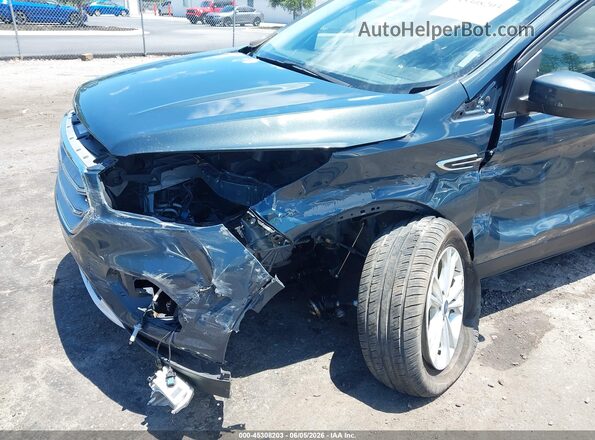 1FMCU0HD5KUB32607 2019 FORD ESCAPE Синий Вид спереди