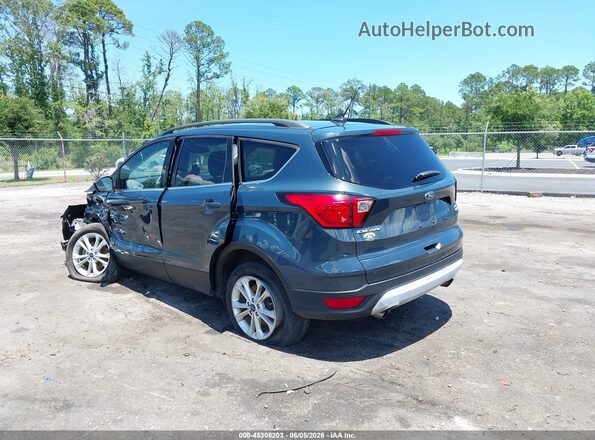 1FMCU0HD5KUB32607 2019 FORD ESCAPE Синий Задняя левая четверть