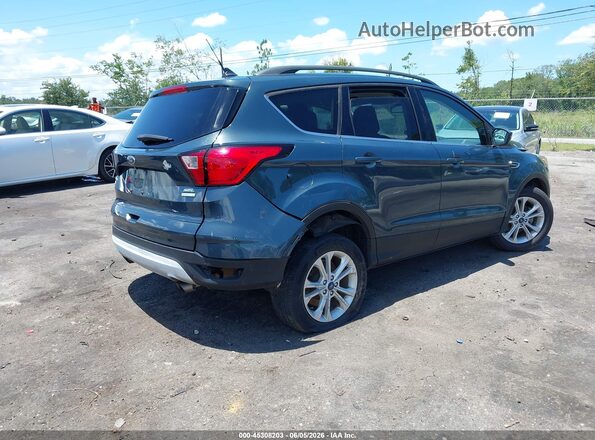 1FMCU0HD5KUB32607 2019 FORD ESCAPE Синий Задняя правая четверть