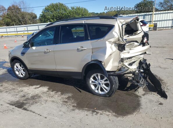 1FMCU0HD6JUA21577 2018 FORD ESCAPE Beige 