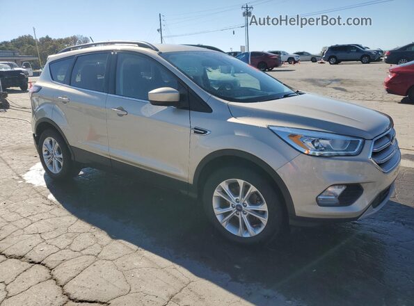 1FMCU0HD6JUA21577 2018 FORD ESCAPE Beige 