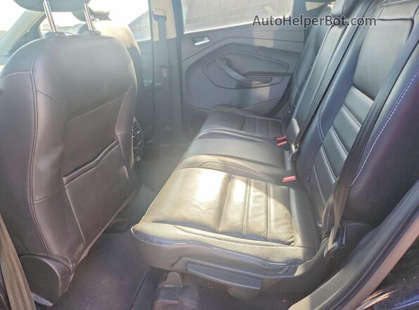 1FMCU0HD7JUB09215 2018 FORD ESCAPE Black Rear interior view