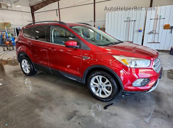 1FMCU0HD7JUB83525 2018 FORD ESCAPE Maroon Առջևի աջ