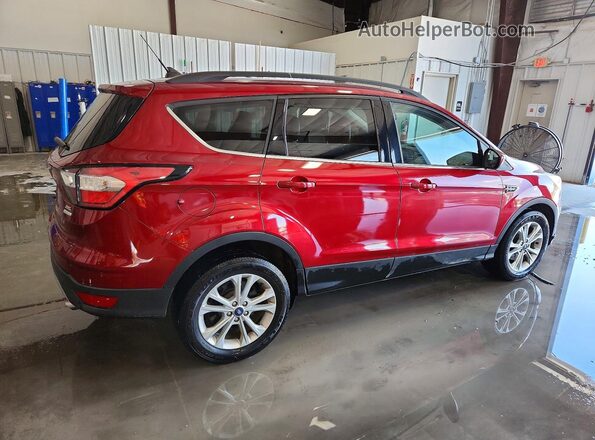 1FMCU0HD7JUB83525 2018 FORD ESCAPE Maroon Հետևի աջ