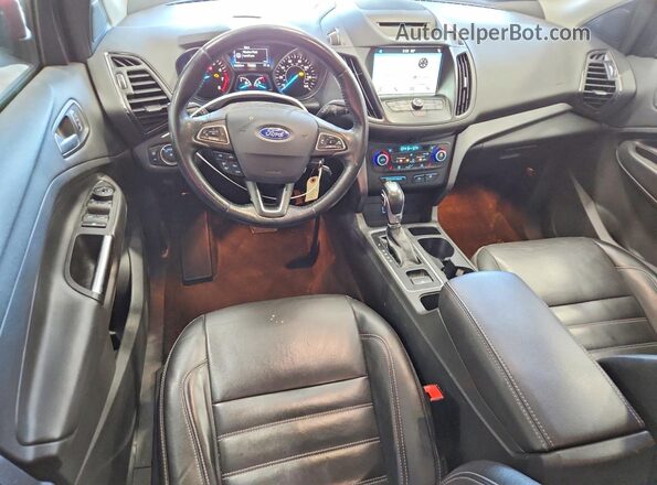 1FMCU0HD7JUB83525 2018 FORD ESCAPE Maroon Առջևի վահանակի տեսք
