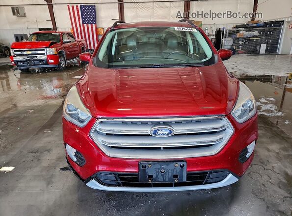 1FMCU0HD7JUB83525 2018 FORD ESCAPE Maroon Դիմացի տեսք