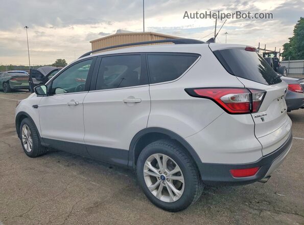1FMCU0HD8JUD48854 2018 FORD ESCAPE White Trasero izquierdo