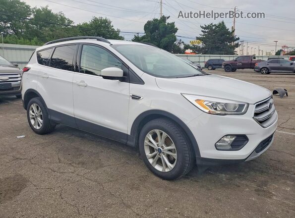 1FMCU0HD8JUD48854 2018 FORD ESCAPE White Delantero derecho