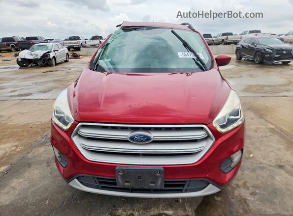 1FMCU0HDXJUB71837 2018 FORD ESCAPE Red 