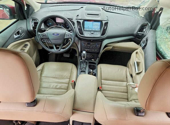 1FMCU0HDXJUB71837 2018 FORD ESCAPE Red 