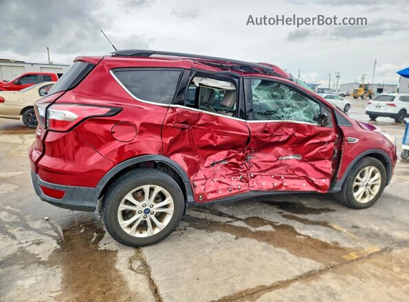 1FMCU0HDXJUB71837 2018 FORD ESCAPE Red 