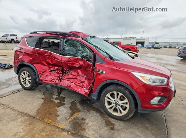 1FMCU0HDXJUB71837 2018 FORD ESCAPE Red 