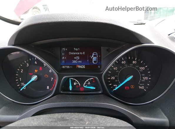 1FMCU0HDXKUA74686 2019 FORD ESCAPE Red 