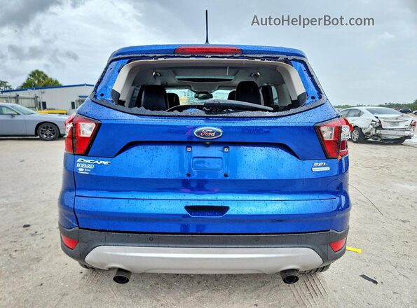 1FMCU0HDXKUB48365 2019 FORD ESCAPE Blue 