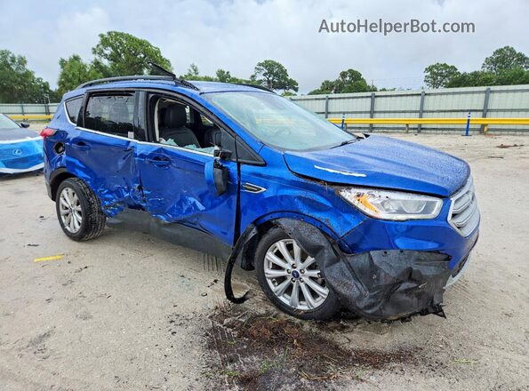 1FMCU0HDXKUB48365 2019 FORD ESCAPE Blue 