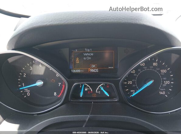 1FMCU0HDXKUC24540 2019 FORD ESCAPE Gray Հետևի նստատեղերի տեսք