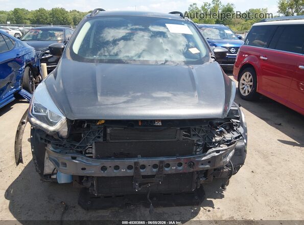 1FMCU0HDXKUC24540 2019 FORD ESCAPE Gray Սալոնի հետևի տեսք