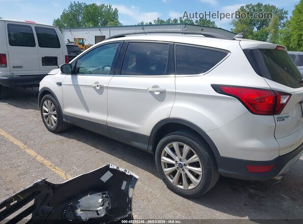 1FMCU0HDXKUC57490 2019 FORD ESCAPE White Trasero izquierdo