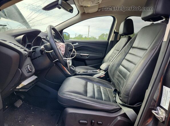 1FMCU0J90GUC34801 2016 FORD ESCAPE Gray Вид салону спереду