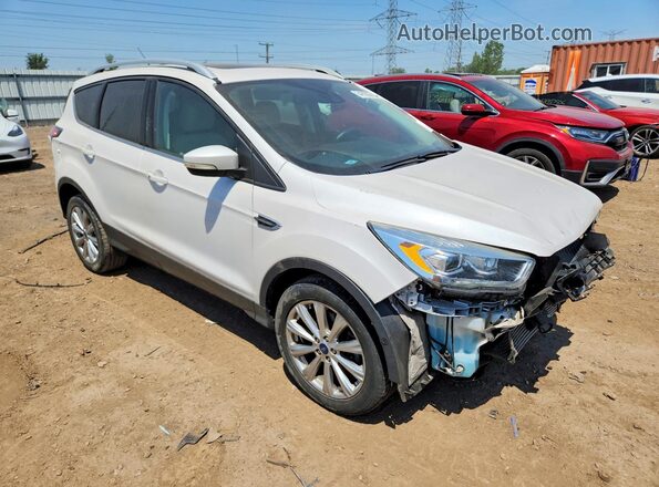 1FMCU0J90HUD36259 2017 FORD ESCAPE White Przód prawy