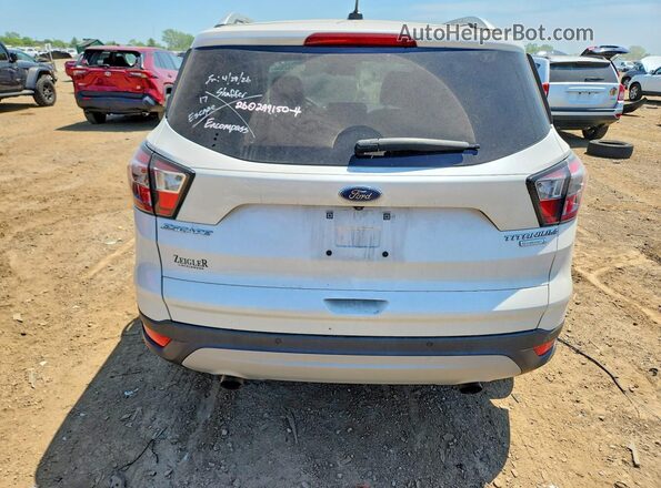 1FMCU0J90HUD36259 2017 FORD ESCAPE White Widok z tyłu