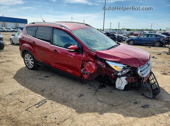 1FMCU0J90JUD03378 2018 FORD ESCAPE Red 