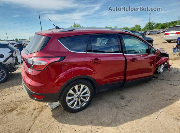 1FMCU0J90JUD03378 2018 FORD ESCAPE Red 
