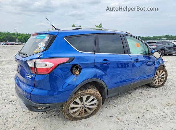1FMCU0J91HUD24332 2017 FORD ESCAPE Blue Rear right