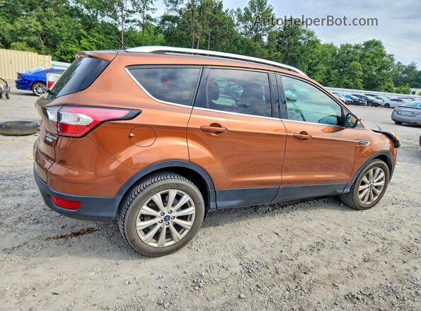 1FMCU0J91HUD81551 2017 FORD ESCAPE Brown Հետևի աջ