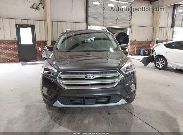 1FMCU0J91KUA10607 2019 FORD ESCAPE Gray Instrument cluster view