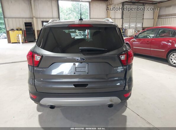 1FMCU0J91KUA10607 2019 FORD ESCAPE Gray 