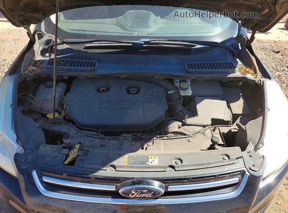 1FMCU0J93GUC60065 2016 FORD ESCAPE Black Widok komory silnika