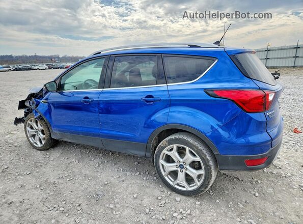 1FMCU0J93KUB14323 2019 FORD ESCAPE Blue Հետևի ձախ