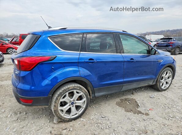 1FMCU0J93KUB14323 2019 FORD ESCAPE Blue Հետևի աջ