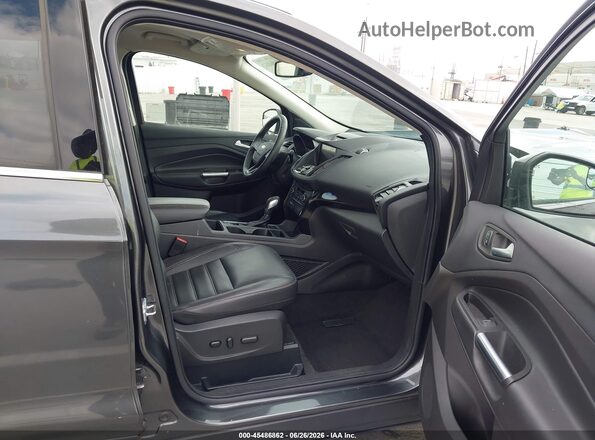 1FMCU0J94JUA64658 2018 FORD ESCAPE Gray Widok wnętrza z przodu