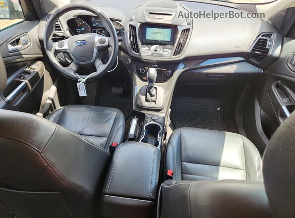 1FMCU0J95GUC42649 2016 FORD ESCAPE Silver Dashboard view