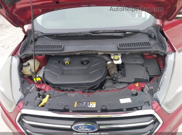 1FMCU0J95HUD41070 2017 FORD ESCAPE Burgundy უკანა ხედი