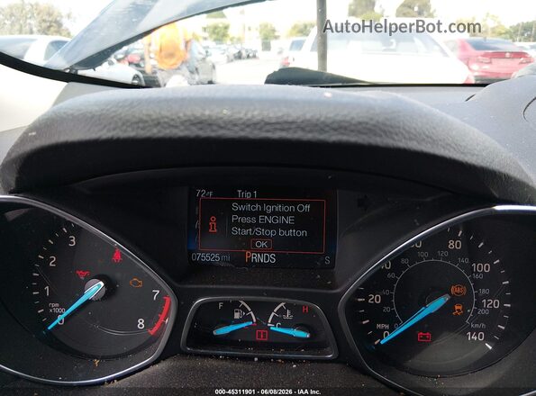 1FMCU0J95KUB79478 2019 FORD ESCAPE Black Հետևի նստատեղերի տեսք