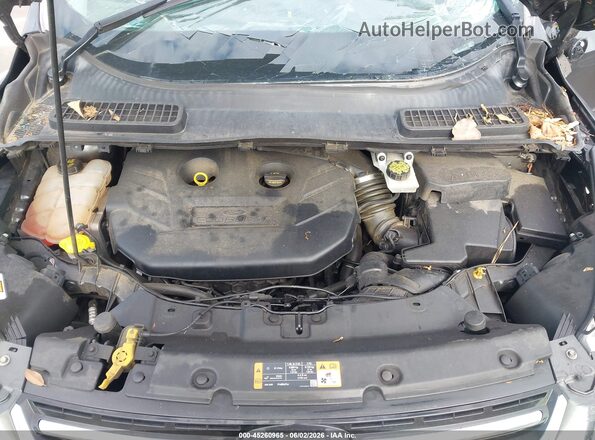 1FMCU0J96GUB31429 2016 FORD ESCAPE Gray Rear view