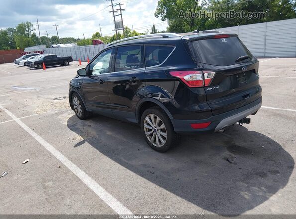 1FMCU0J96HUD75213 2017 FORD ESCAPE Black Rear left