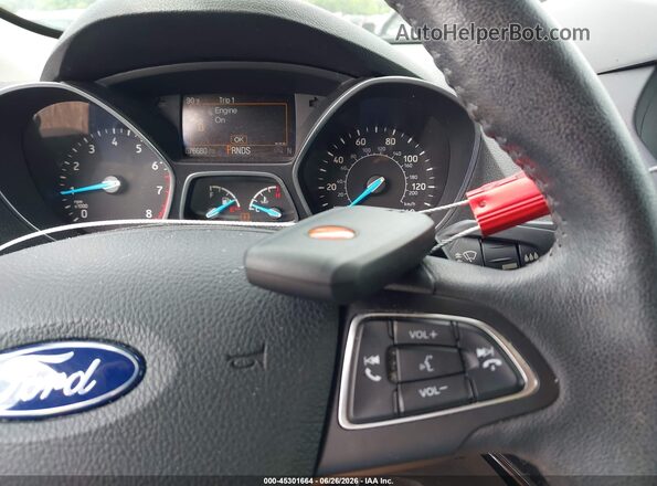 1FMCU0J96HUD75213 2017 FORD ESCAPE Black Dashboard view