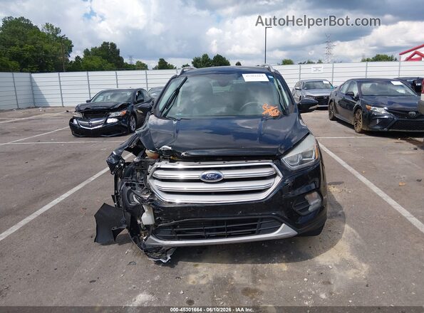 1FMCU0J96HUD75213 2017 FORD ESCAPE Black Instrument cluster view