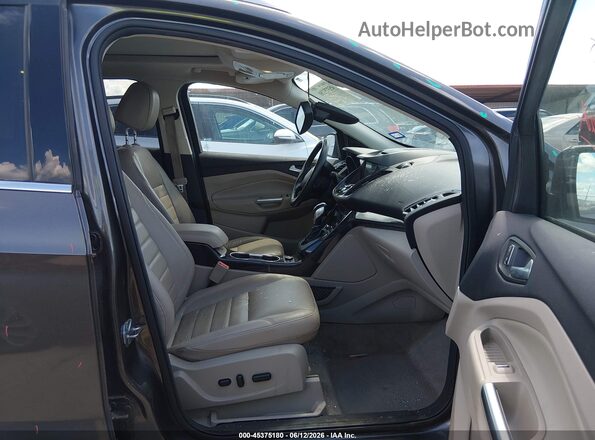1FMCU0J97GUB36655 2016 FORD ESCAPE Black Вид салону спереду