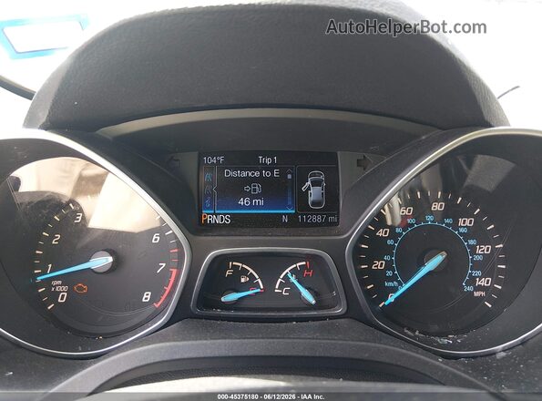 1FMCU0J97GUB36655 2016 FORD ESCAPE Black Вид задніх сидінь