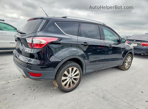 1FMCU0J97HUD57738 2017 FORD ESCAPE Black Tył prawy