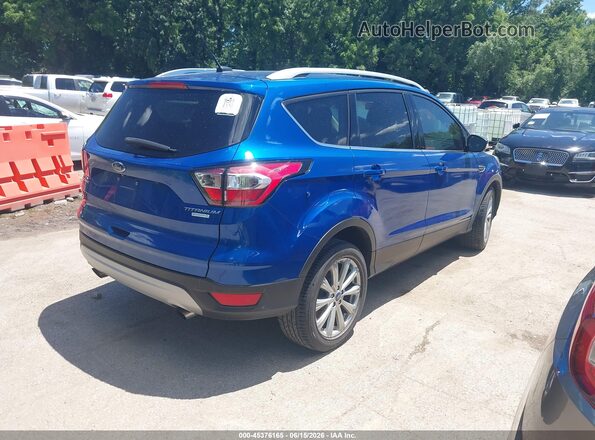 1FMCU0J98HUC13891 2017 FORD ESCAPE Blue Задня права чверть