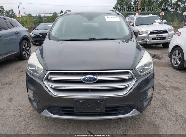 1FMCU0J98HUC90079 2017 FORD ESCAPE Gray ხელსაწყოთა პანელის ხედი
