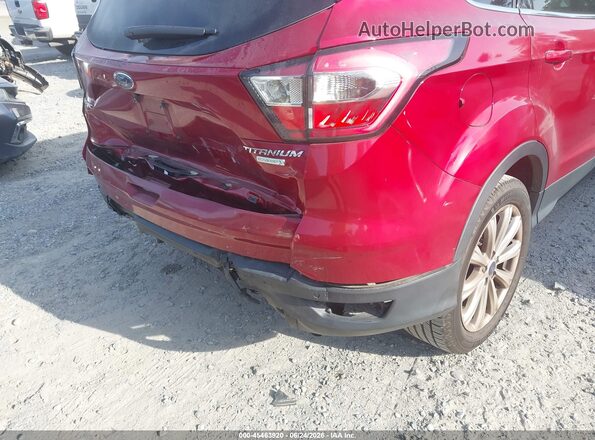 1FMCU0J98HUD24828 2017 FORD ESCAPE Красный Вид спереди