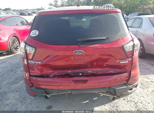 1FMCU0J98HUD24828 2017 FORD ESCAPE Красный 